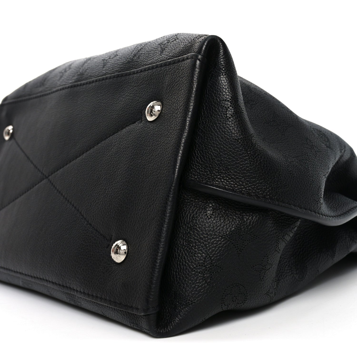 Louis Vuitton Mahina Carmel Hobo Black 9 of 9