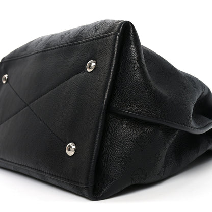 Louis Vuitton Mahina Carmel Hobo Black 9 of 9