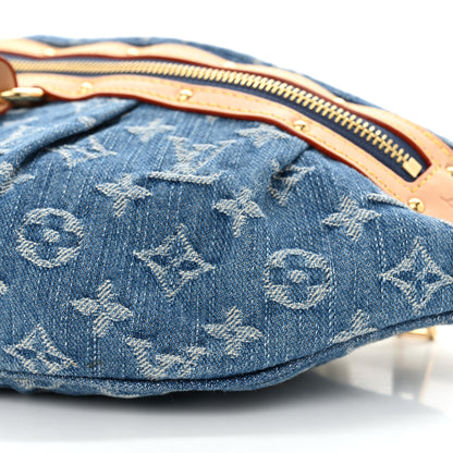 Louis Vuitton Monogram Denim High Rise Bumbag Blue 9 of 9