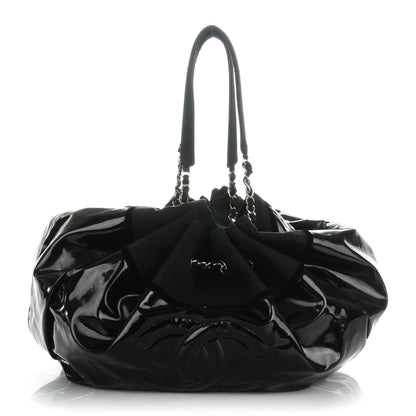 Chanel Vinyl Large Stretch Spirit Cabas Black 1 of 7