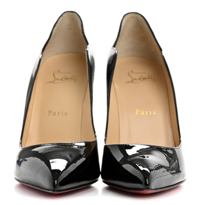 Christian Louboutin Patent Hot Chick 100 Pumps 39 Black 3 of 8
