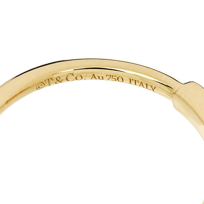 Tiffany 18K Yellow Gold T Wire Ring 55 7.25 4 of 5