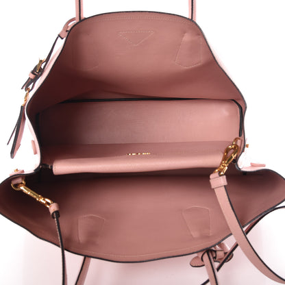 Prada Saffiano Cuir Large Double Bag Orchidea 5 of 14