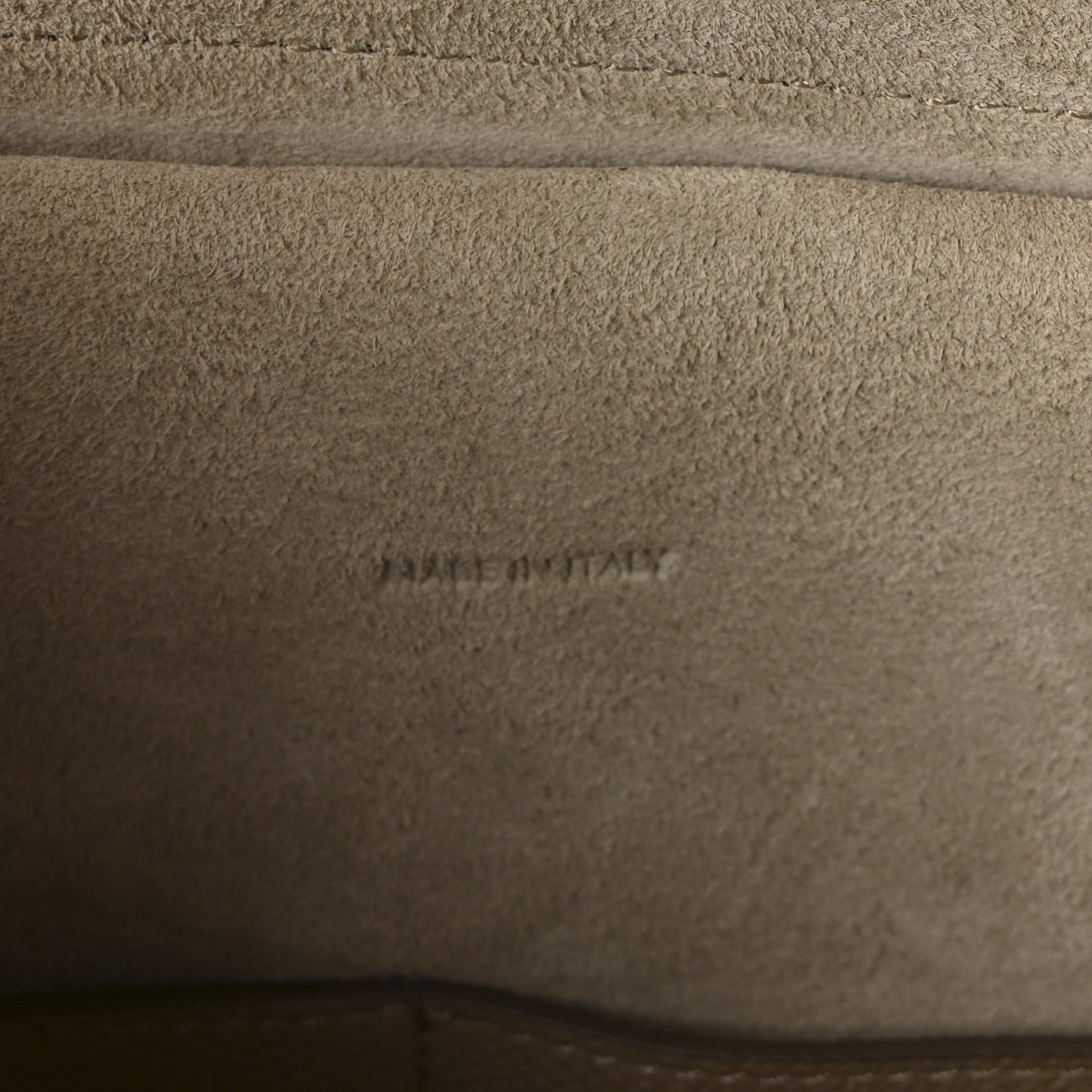 Grained Calfskin Mini Belt Bag Light Taupe