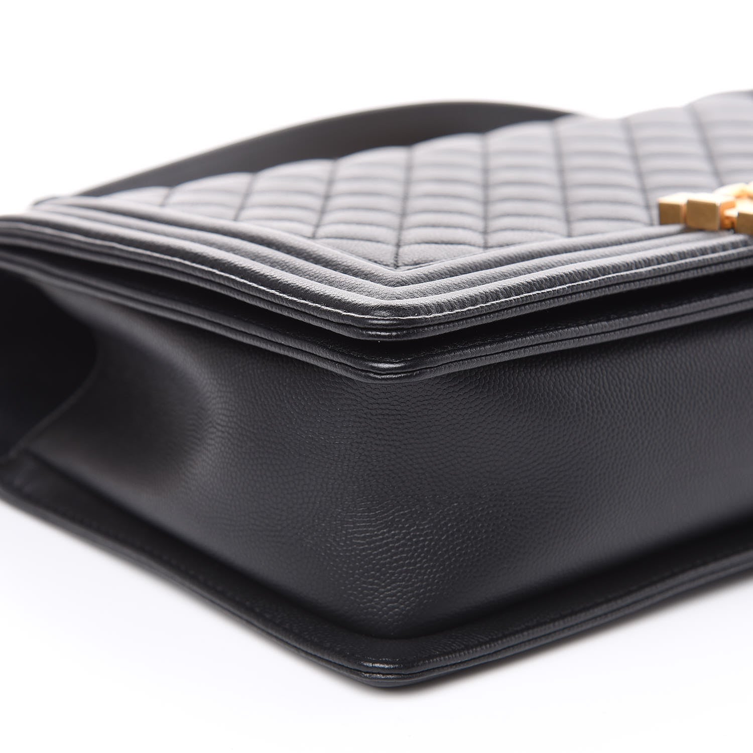 Chanel Caviar Quilted New Medium Boy Flap Black 8 of 14