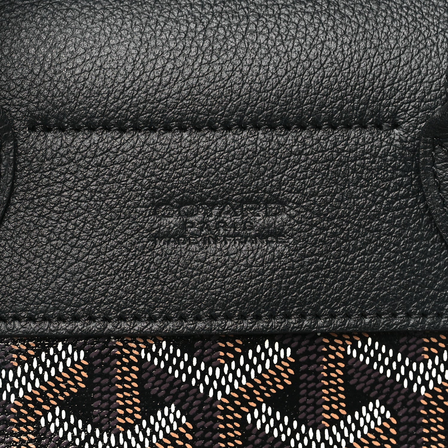 Goyard Goyardine Calfskin Mini Alpin Backpack Black 6 of 9