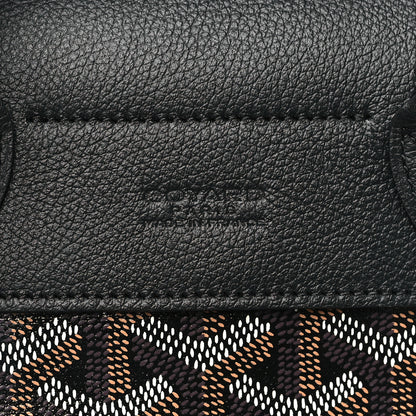 Goyard Goyardine Calfskin Mini Alpin Backpack Black 6 of 9