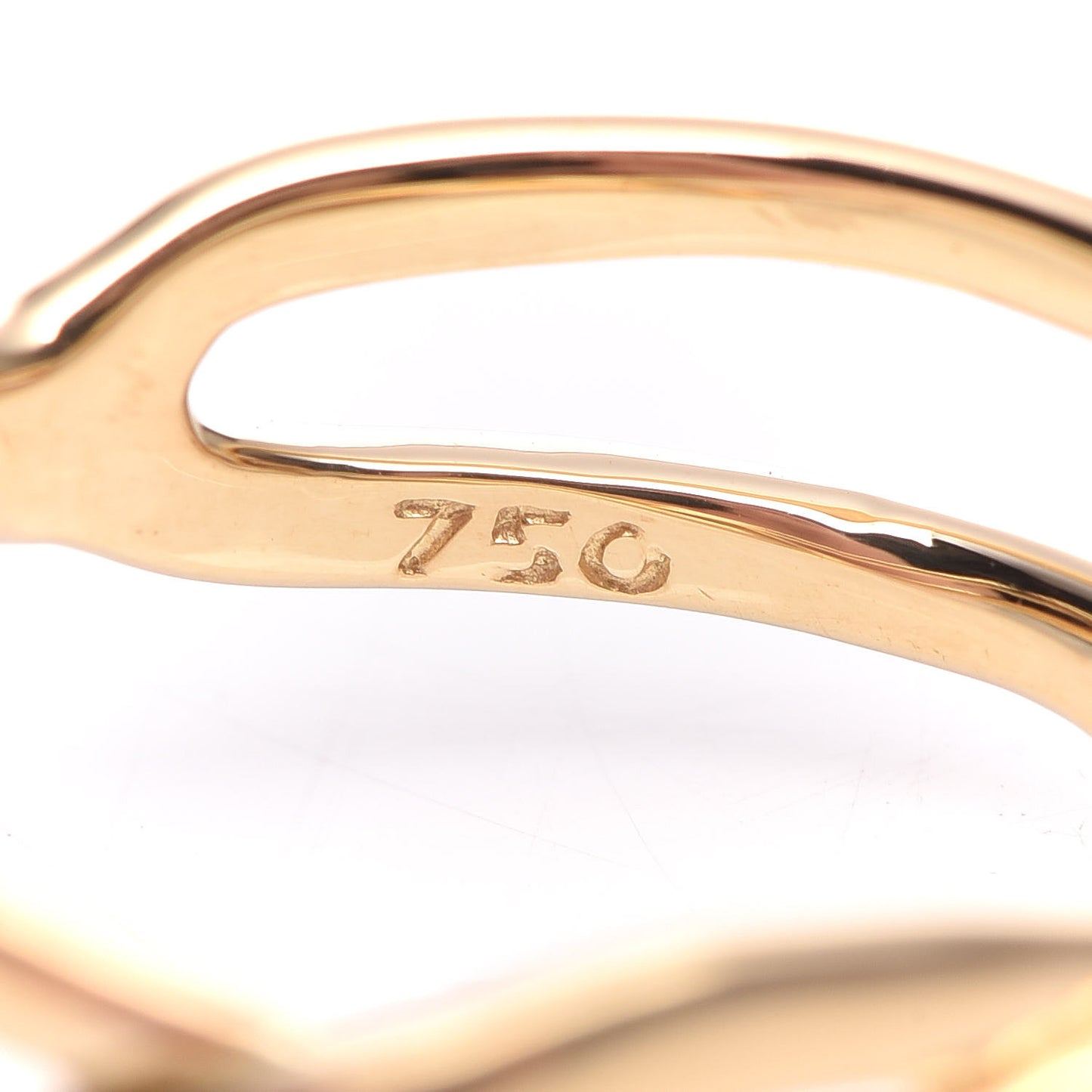 18K Yellow Gold Celtic Knot Ring 48 4.5