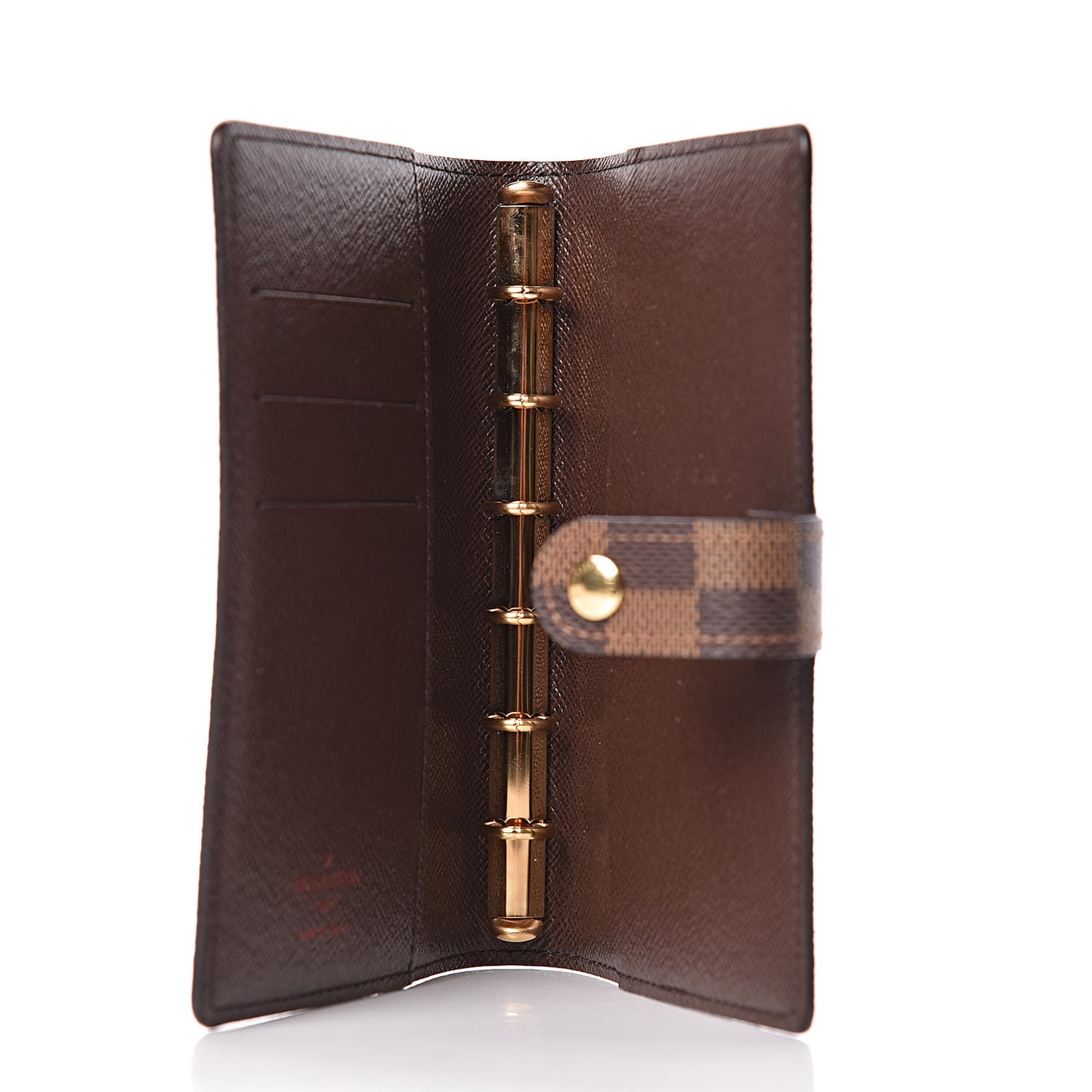 Damier Ebene Small Ring Agenda Cover