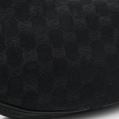 Gucci Monogram Bamboo Ring Hobo Black 12 of 14