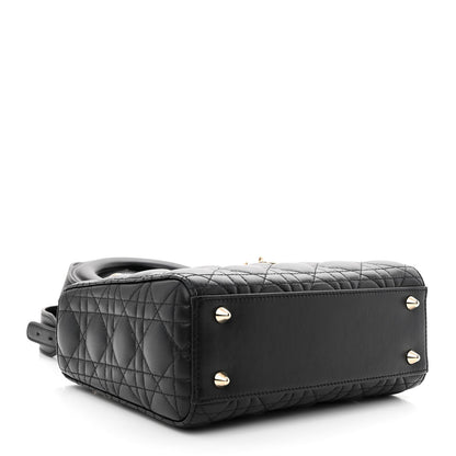 Christian Dior Lambskin Cannage Small My ABCDior Lady Dior Black 4 of 10