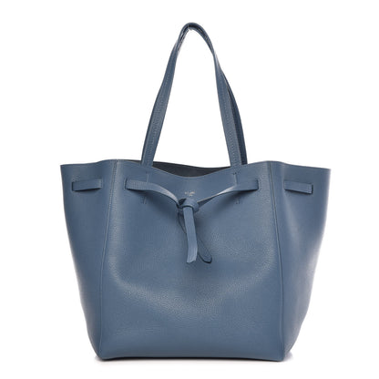 Celine Soft Grained Calfskin Medium Belt Cabas Phantom Blue 1 of 10