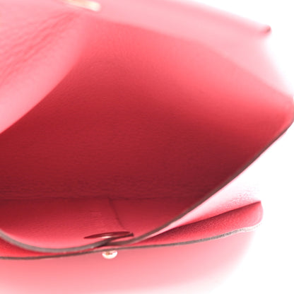 Hermes Evercolor Bastia Coin Purse Rose Azalee 5 of 7