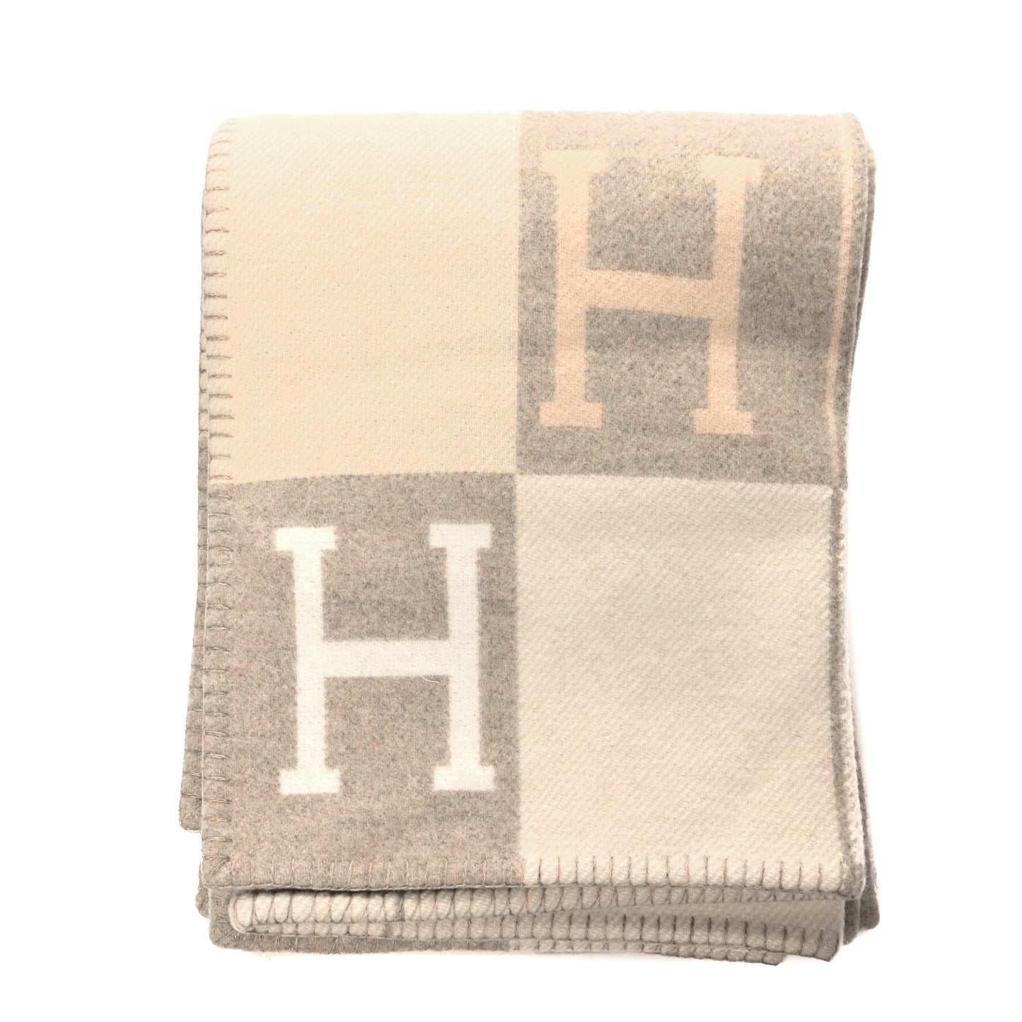 Wool Cashmere Avalon III Blanket Coco Camomille