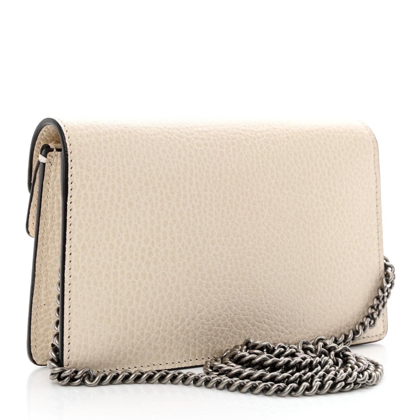Dollar Calfskin Crystal Super Mini Dionysus Shoulder Bag Mystic White Black Diamond