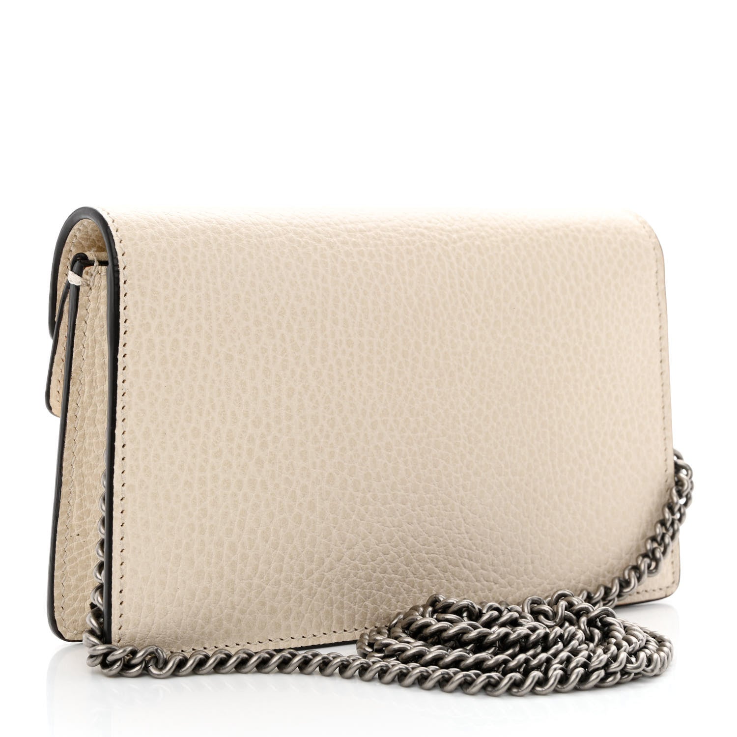 Gucci Dollar Calfskin Crystal Super Mini Dionysus Shoulder Bag Mystic White Black Diamond 3 of 10