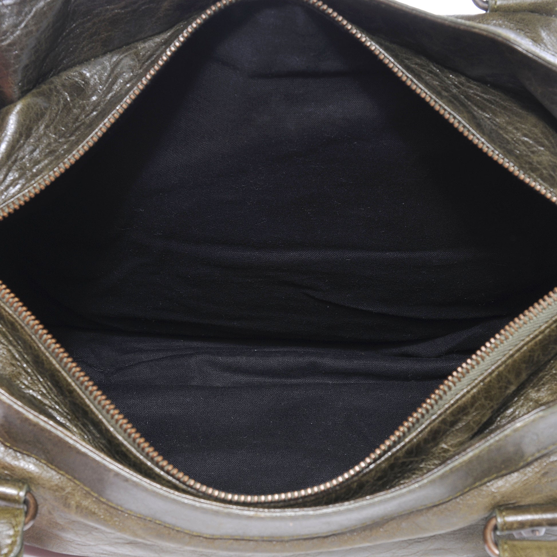 Balenciaga Chevre Classic Hardware Purse Olive Brown 6 of 8