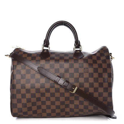 Louis Vuitton Damier Ebene Speedy Bandouliere 35 1 of 8
