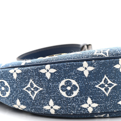Louis Vuitton Monogram Jacquard Denim Loop Bleu 7 of 9