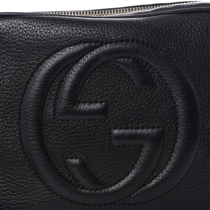 Gucci Pebbled Calfskin Small Soho Disco Bag Black 8 of 8