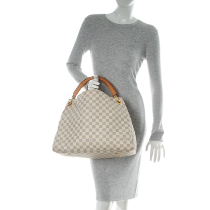Louis Vuitton Damier Azur Artsy MM 2 of 9