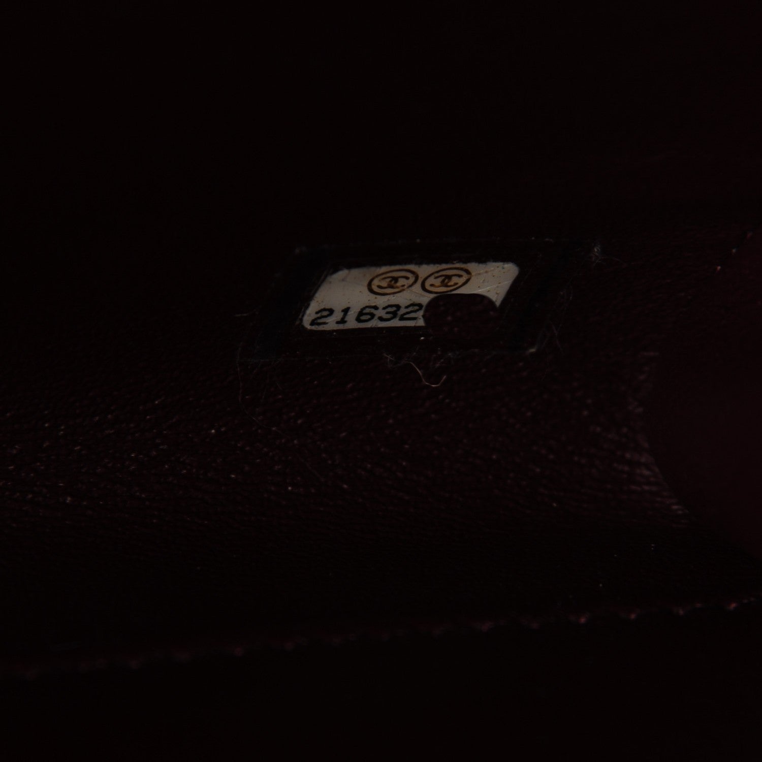 Chanel Calfskin Quilted Brasserie Gabrielle Menu CC Clutch Dark Red 7 of 8