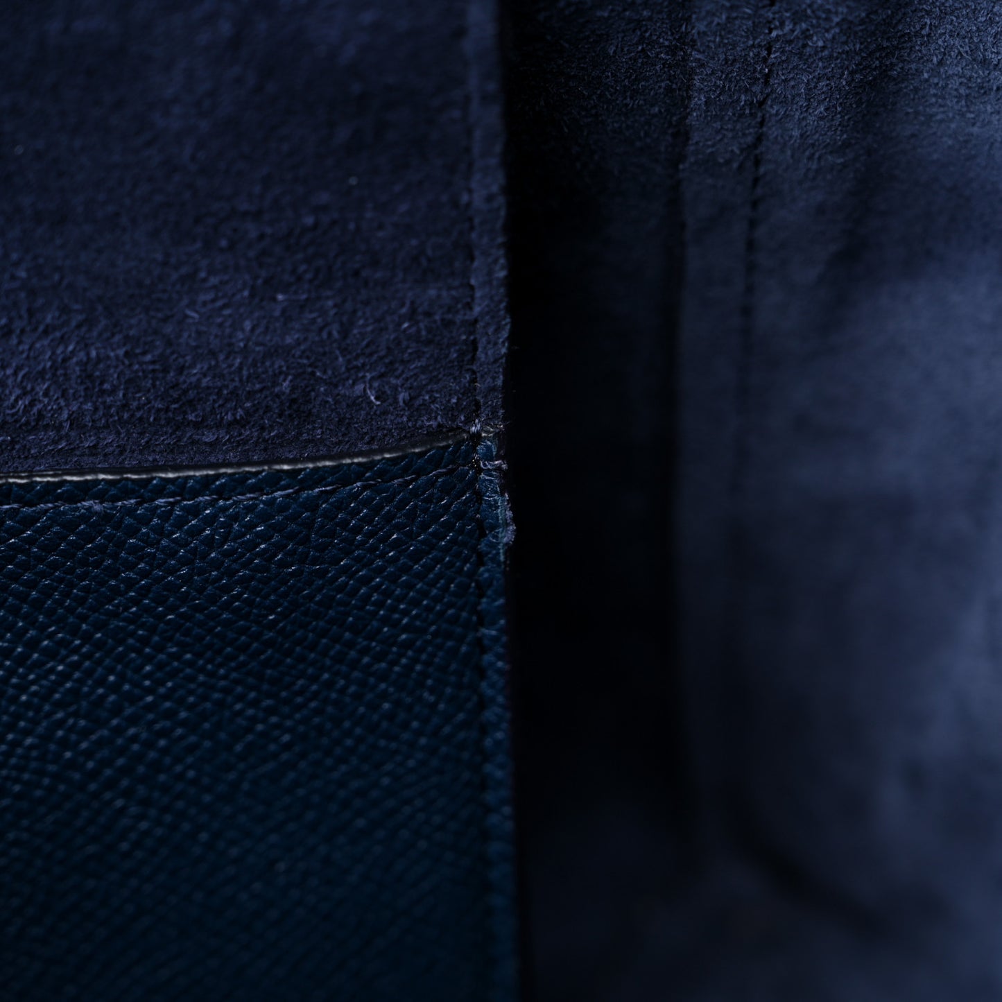 Grained Calfskin Mini Belt Bag Deepsea