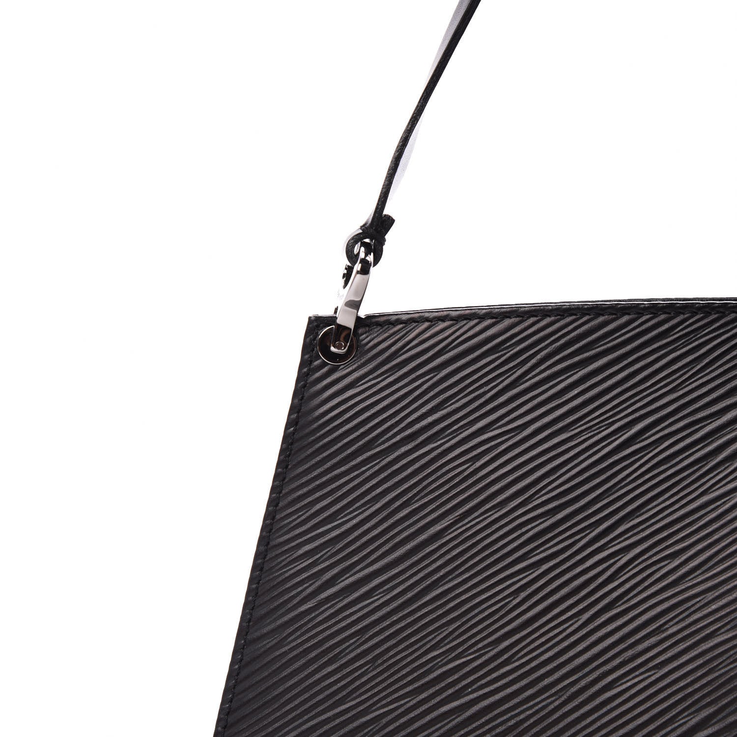 Louis Vuitton Epi Demi Lune Pochette Black 10 of 11