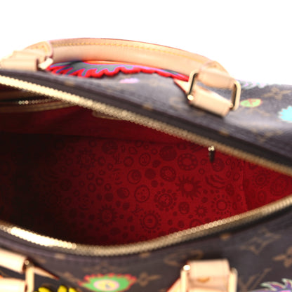 Louis Vuitton LV X YK Monogram Embroidered My Eternal Soul Speedy Bandouliere 25 Multicolor 5 of 10