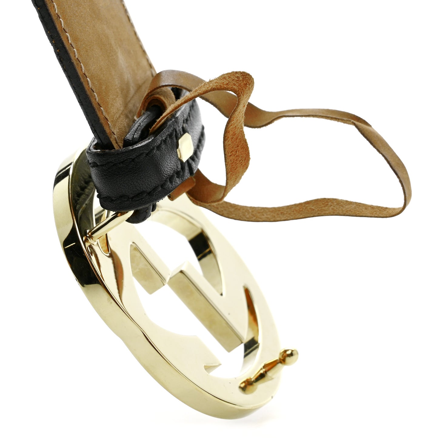Guccissima Interlocking G 40mm Belt 85 34 Black