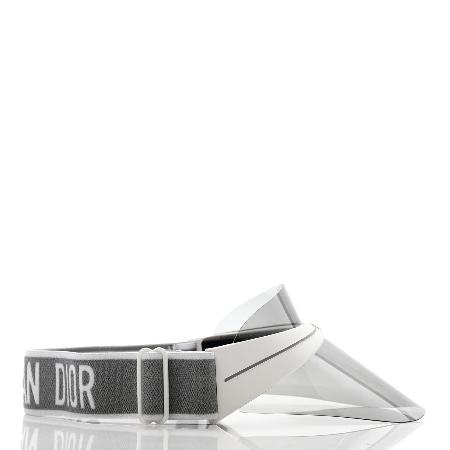 Christian Dior Mirrored DiorClub1 Sun Visor Grey 5 of 9