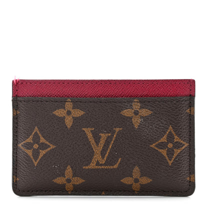 Louis Vuitton Monogram Card Holder Fuchsia 1 of 13