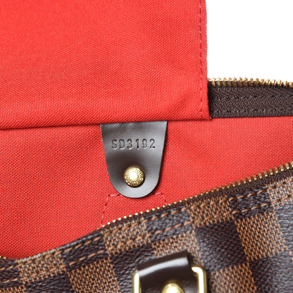 Louis Vuitton Damier Ebene Speedy Bandouliere 35 7 of 14