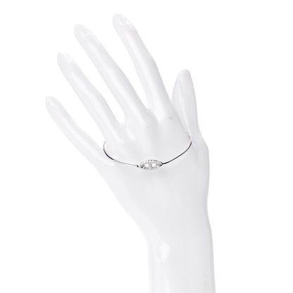 Hermes 18K White Gold Diamond PM Ronde Chaine d'Ancre Bracelet ST 2 of 5