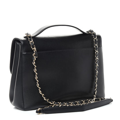 Chanel Caviar Quilted Large Business Affinity Flap Black 3 of 10