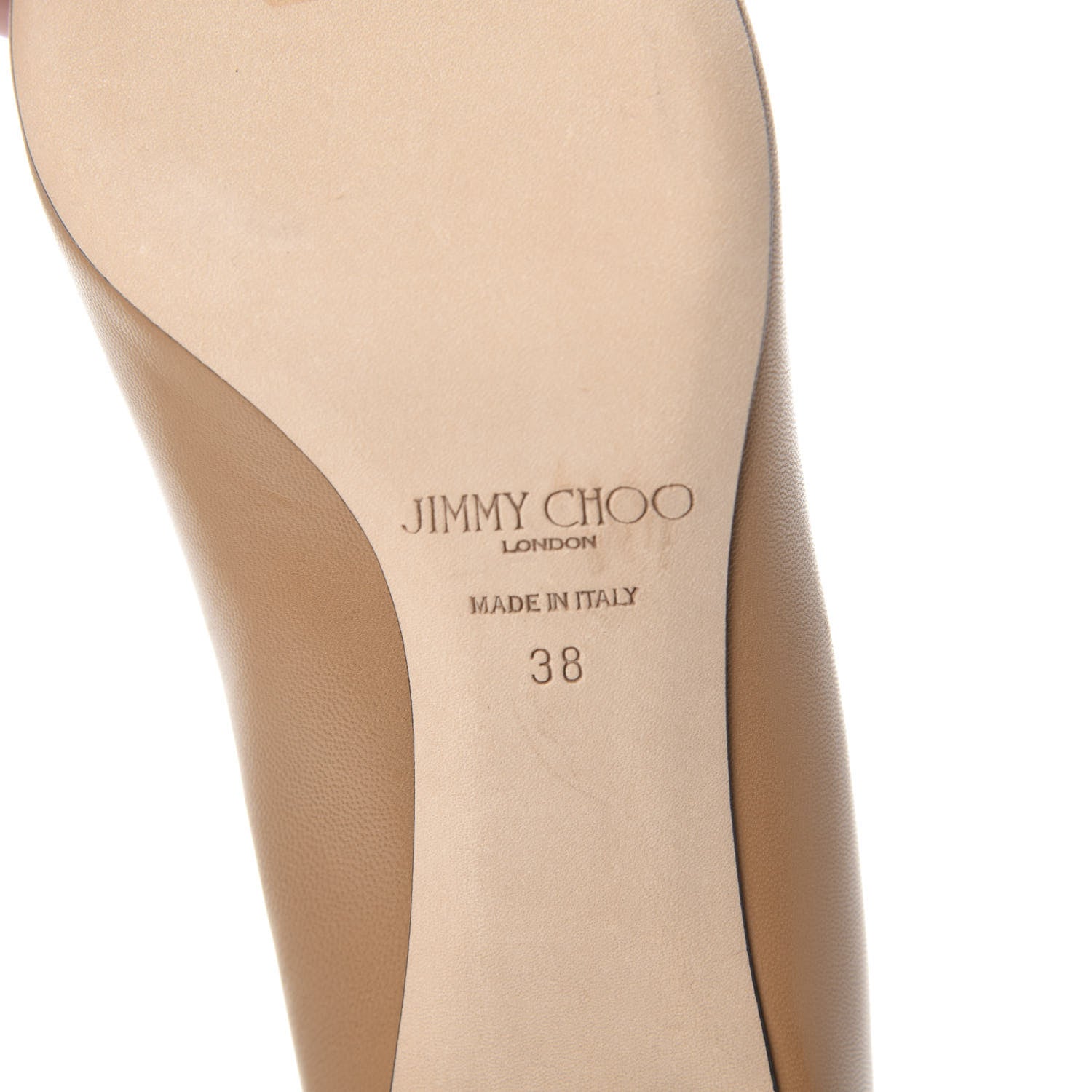 Jimmy Choo Kid Pointy Toe Romy 60 Pumps 38 Camel 6 of 7