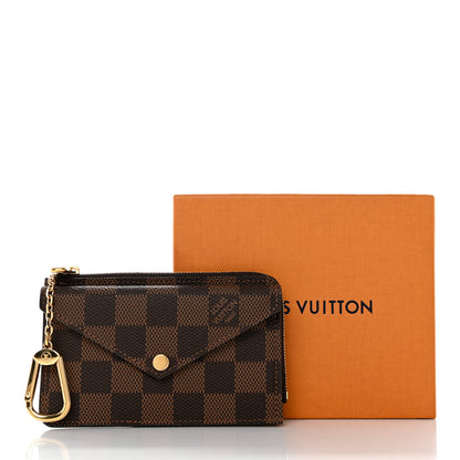Louis Vuitton Damier Ebene Recto Verso Card Holder Red 8 of 8