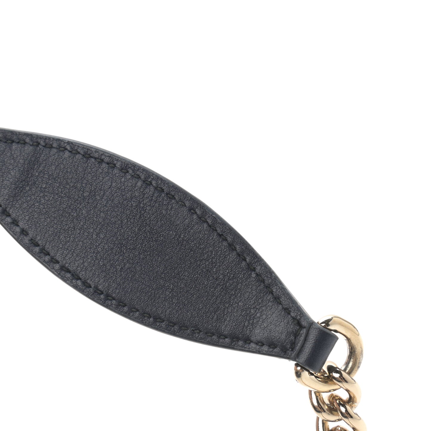 Soft Microguccissima Medium Emily Chain Shoulder Bag Blue