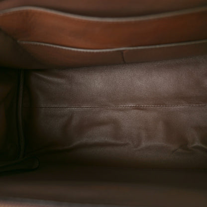 Salvatore Ferragamo Calfskin Large Studio Bag Caraway Seed 5 of 8