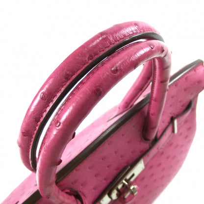 Hermes Ostrich Birkin 30 Fuchsia 5 of 11