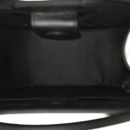 Louis Vuitton Calfskin Around Me PM White Black 5 of 11