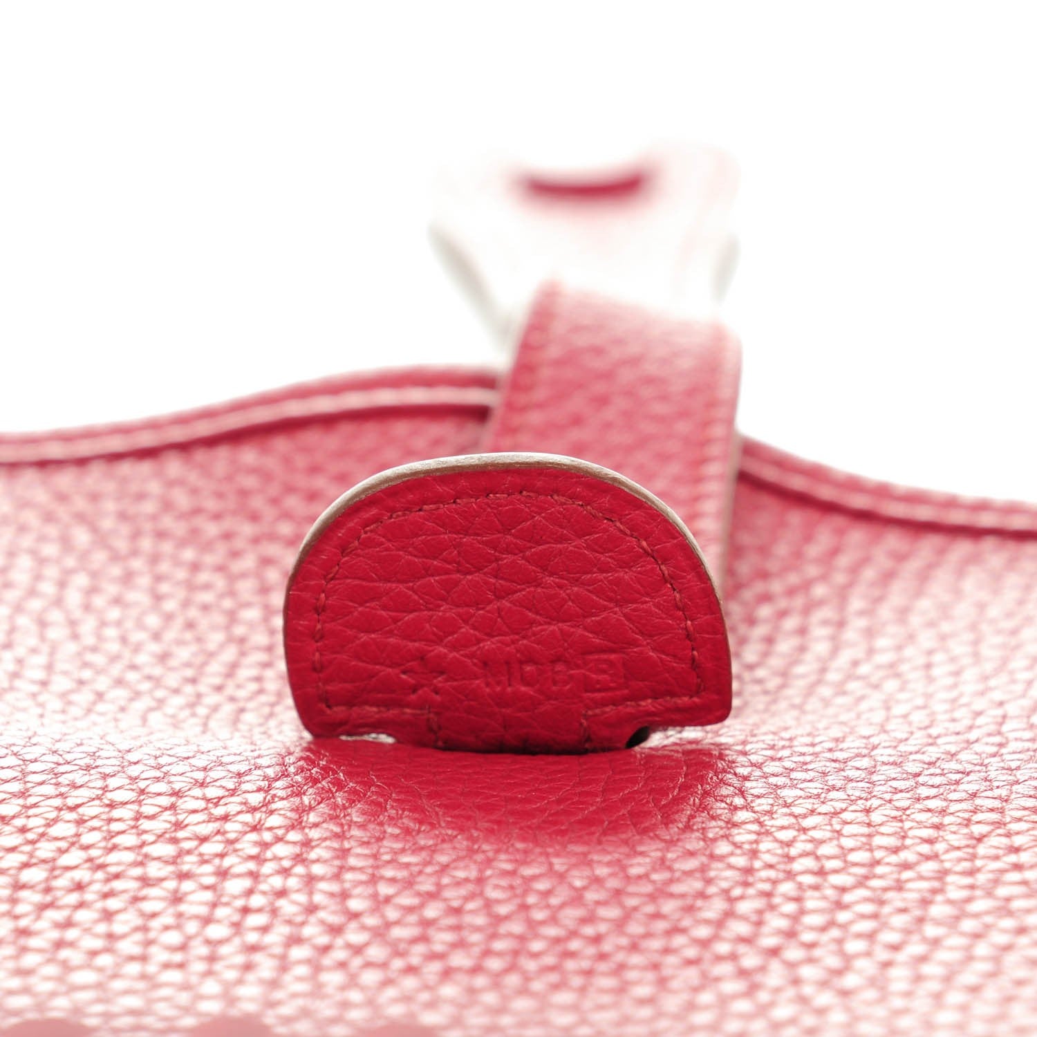 Hermes Taurillon Clemence Evelyne III GM Rubis 8 of 8