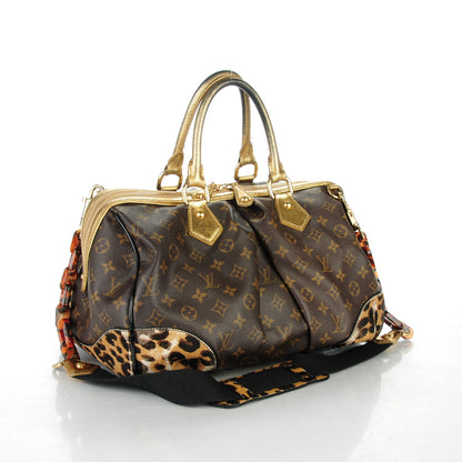 Louis Vuitton Monogram Leopard Stephen Bag 3 of 17