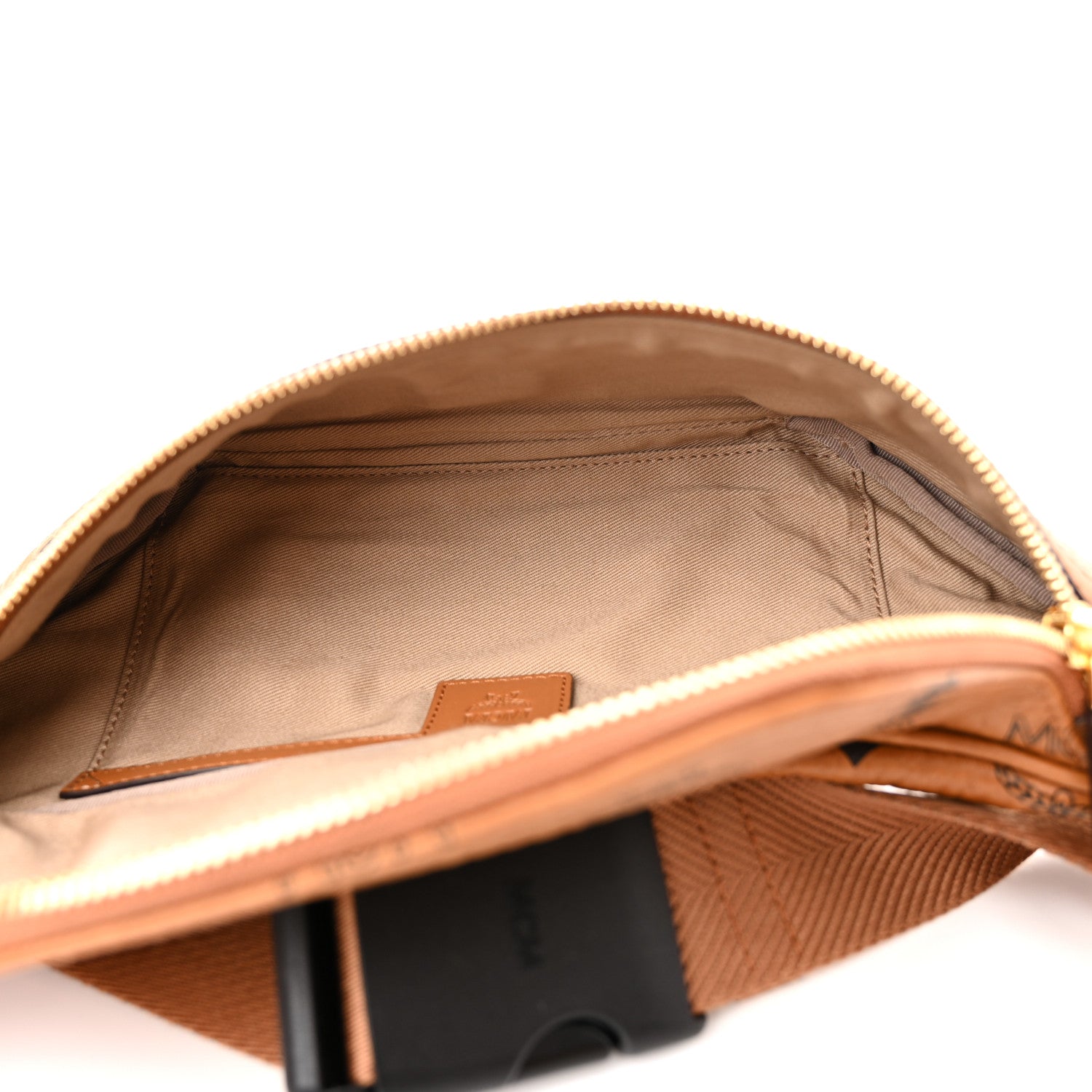 MCM Visetos Small Fusten Belt Bag Cognac 5 of 8