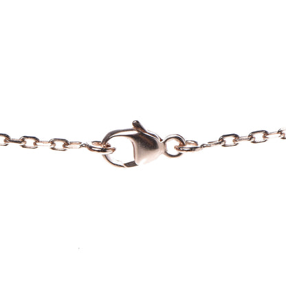 Hermes Lacquered Rose Gold Mini Pop H Pendant Necklace Rose Extreme 5 of 7