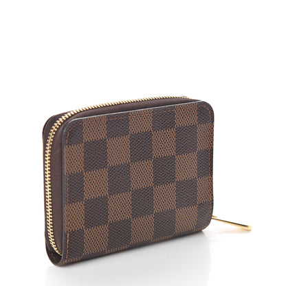Louis Vuitton Damier Ebene Zippy Coin Purse 3 of 7