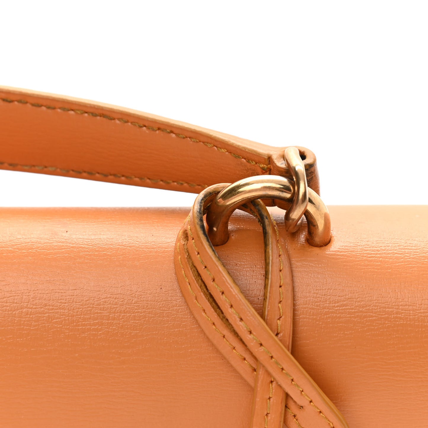 Calfskin Medium Monogram Sunset Cheddar