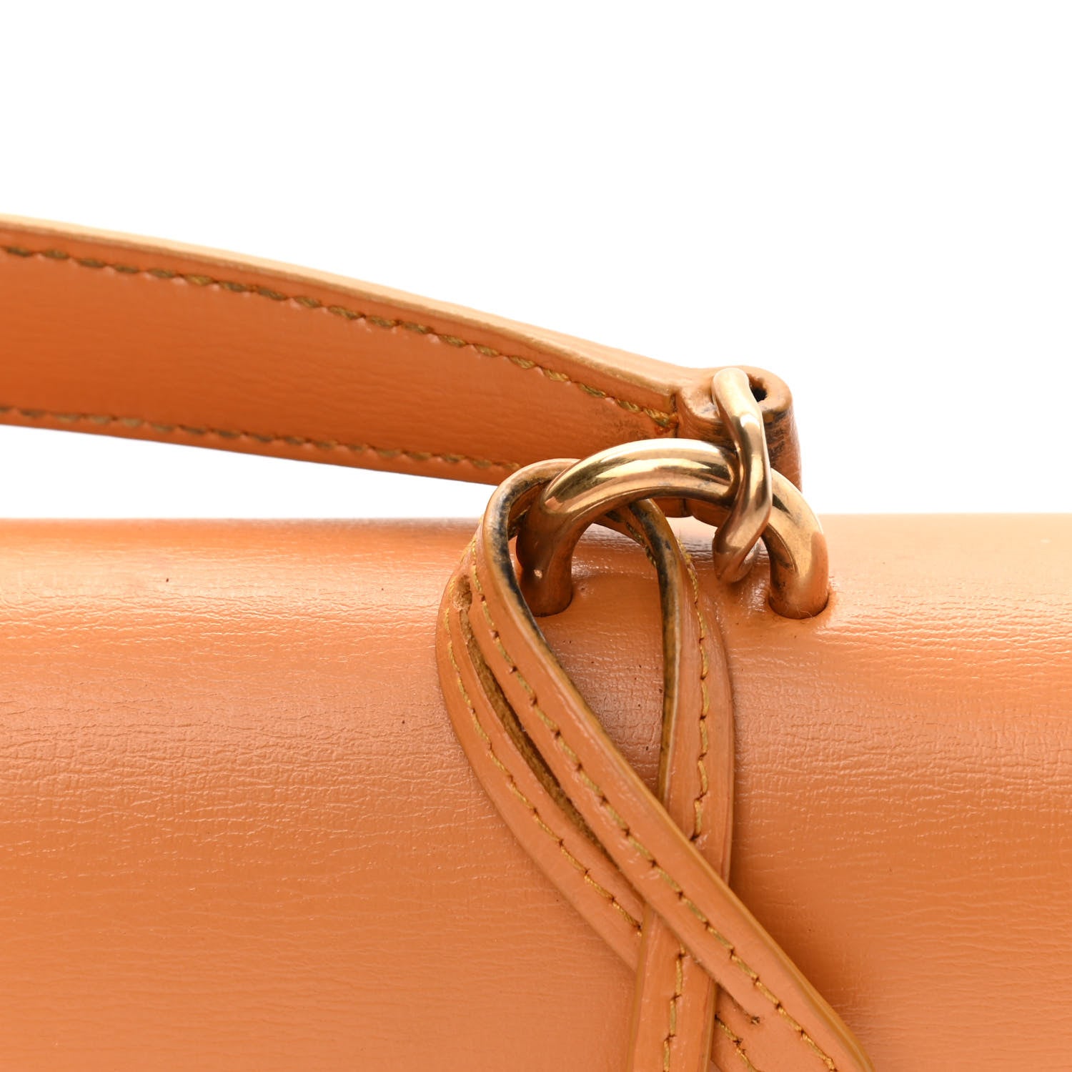 Saint Laurent Calfskin Medium Monogram Sunset Cheddar 19 of 19