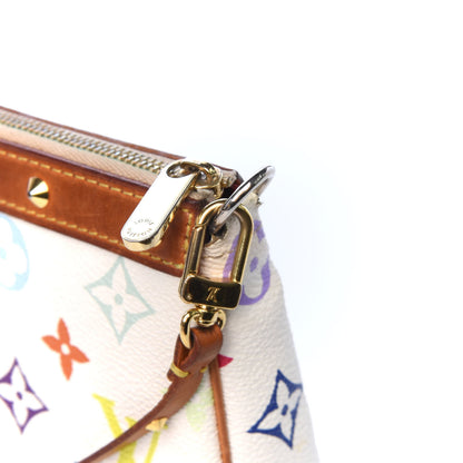 Louis Vuitton Monogram Multicolor Pochette Accessories White 12 of 14