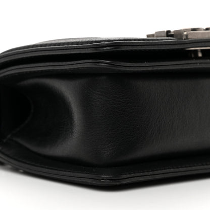Chanel Galuchat Stingray Mini Boy Flap Black Silver 8 of 12